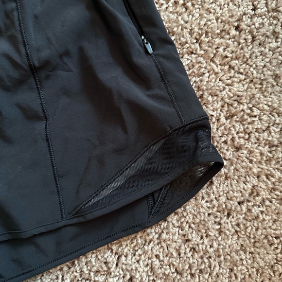 Black Lululemon running shorts - Picture 2 of 3